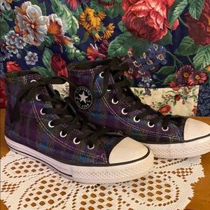 Converse All Stars plaid Cloth